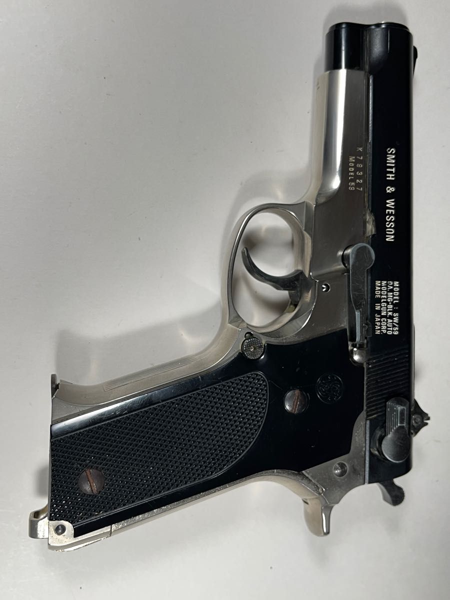 Smith & Wesson MOOEL SW/59 JAPAN製 玩具 中古品|Yahoo!フリマ(旧 Smith & Wesson MOOEL SW/59 JAPAN製 玩具 中古品|Yahoo!フリマ(旧