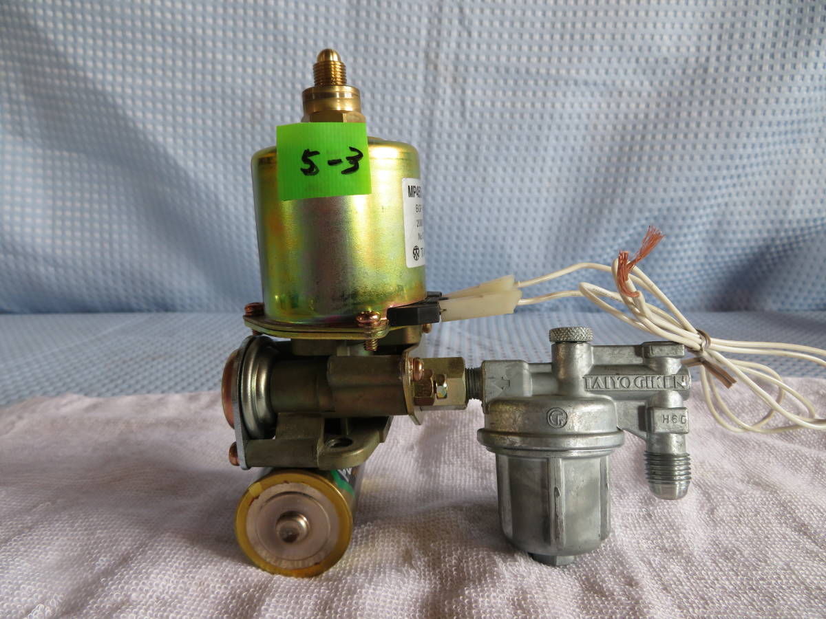 電磁ポンプMP45SM36 5 3ジャンク /タイサン/灯油ボイラー/ 中古 電磁ポンプMP45SM36 5 3ジャンク /タイサン/灯油ボイラー/ 中古