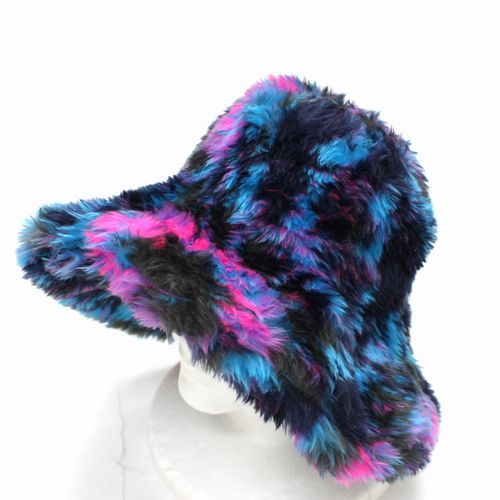 BEDJ.W.FORD × KIJIMA TAKAYUKI 22AW Fake Fur Hat ハット 1 ブルー