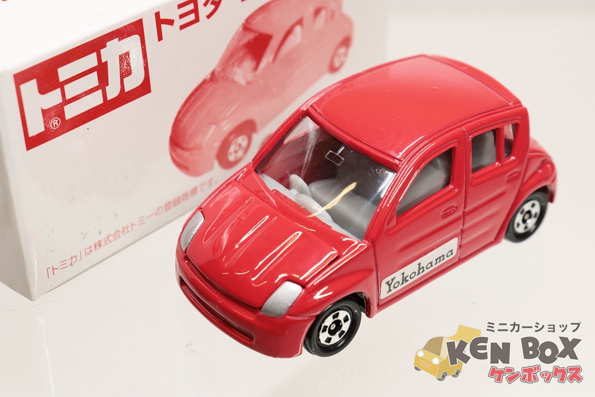 TOMICA トミカ TOYOTA トヨタ WiLL Vi 赤 貼済 高島屋特注 中国製 現状渡しの画像1