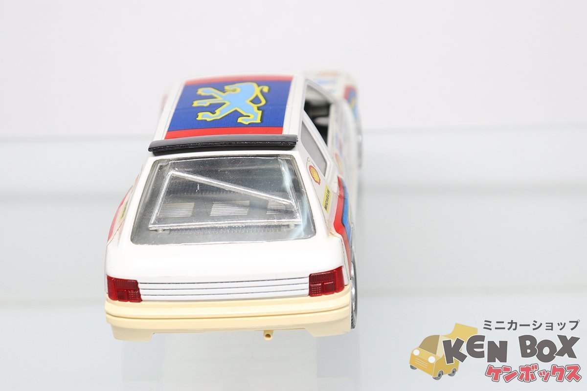 burago BBurago S=1/25 Peugeot Peugeot 205 TURBO turbo #2 box less . Italy made present condition delivery 