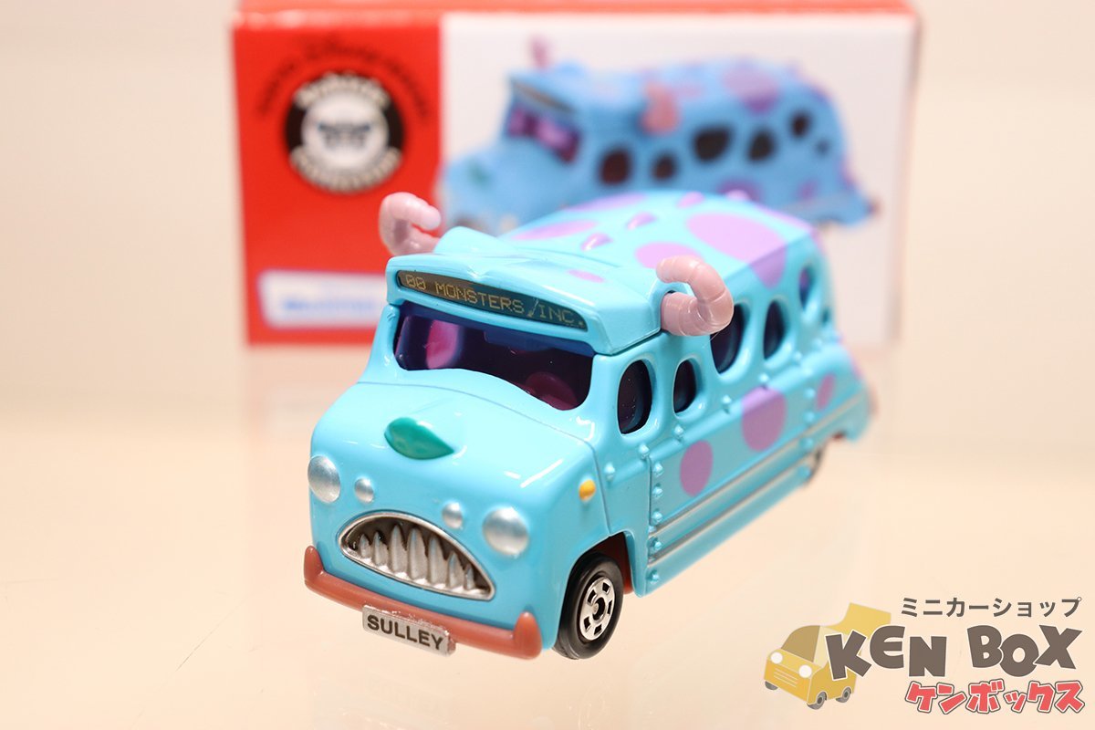 TOMICA トミカ DISNEY VEHICLE COLLECTION サリーのマイクロバス 中国製 現状渡し_画像1