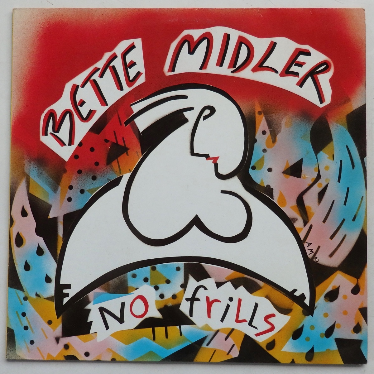 LP BETTE MIDLER NO FRILLS 78-0070-1 独盤_画像1