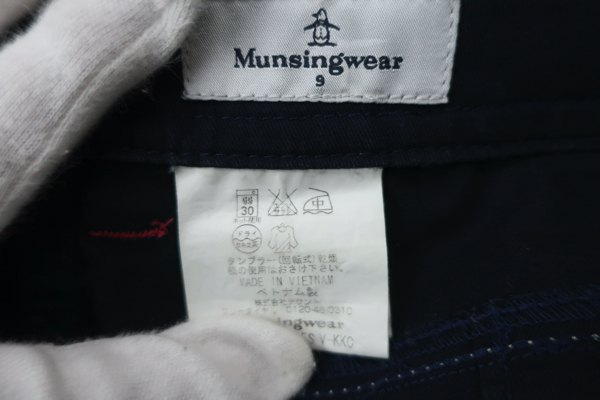 Munsingwear(マンシングウェア) スカート 紺 レディース S ゴルフウェア 2211-0321 中古_画像7