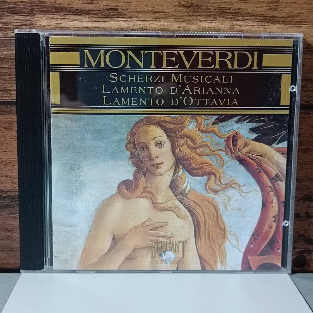 【中古CD】MONTEVERDI / Scherzi Musicali, Lamento d'arianna, Lamento d'ottavia　海外盤　R036_画像1