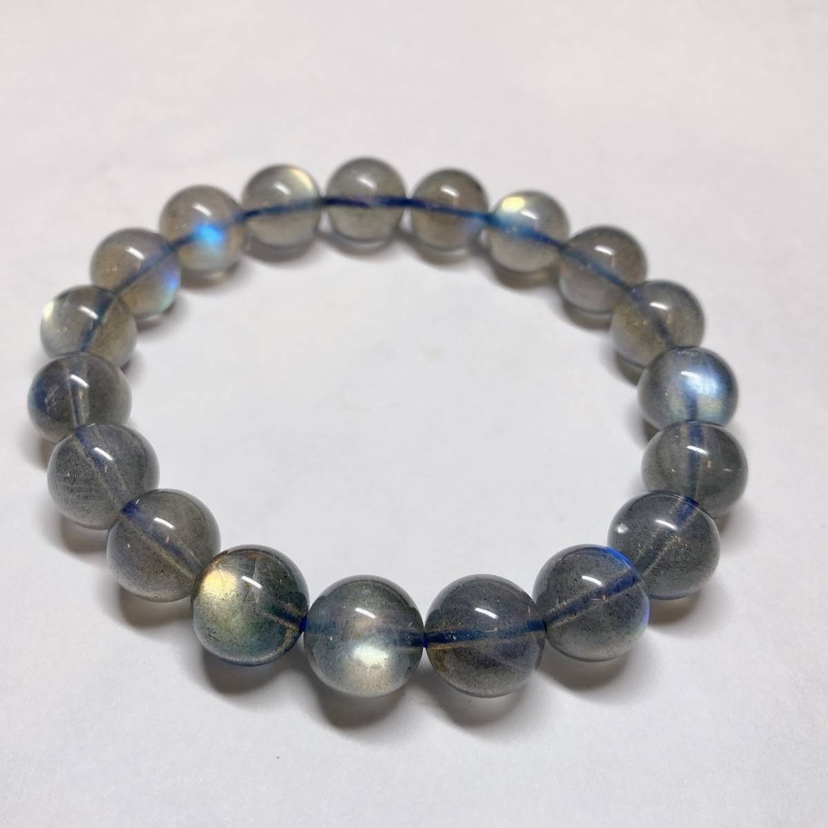 【E4872】高品質?ラブラドライト＊AAAAA＊10ｍｍ＊ブレスレット＊Labradorite