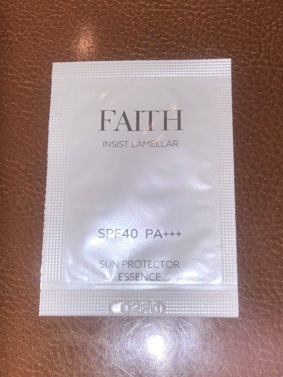 即決！FAITH/フェース インシスト ラメラ◆サンプロテクターエッセンスN◆SPF40/日焼け止め用美容液/塗るほどに潤い/ブルーライトもカット_画像1