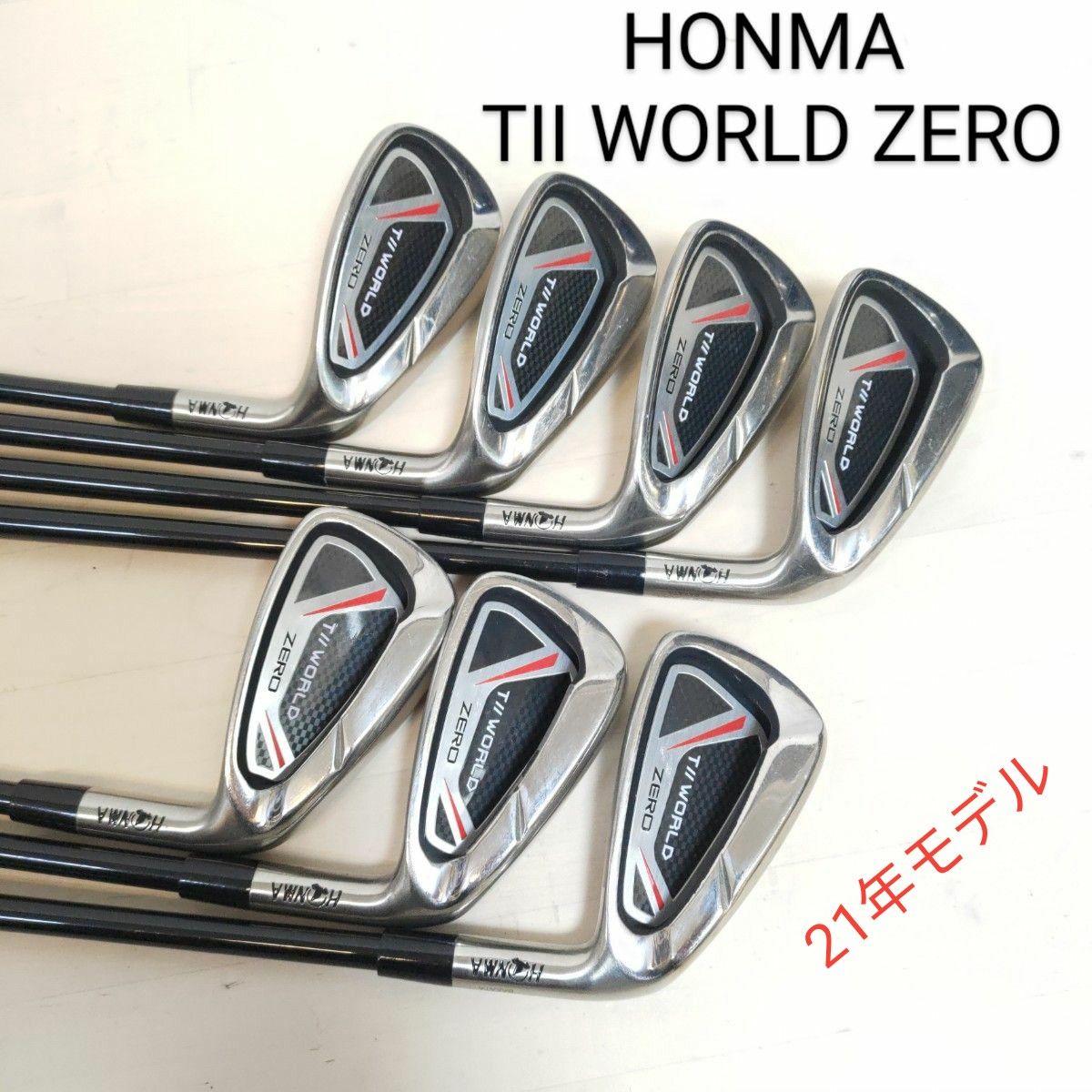 ホンマ TII WORLD ZERO 7本 アイアンセット Flex R Yahoo!フリマ（旧）-