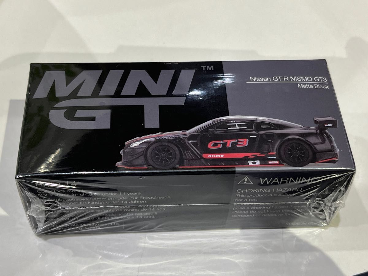 miniGT ミニGT MINI GT 静岡ホビーショー限定 GT-R NISMO GT3 ニスモ マットブラック イベント限定品