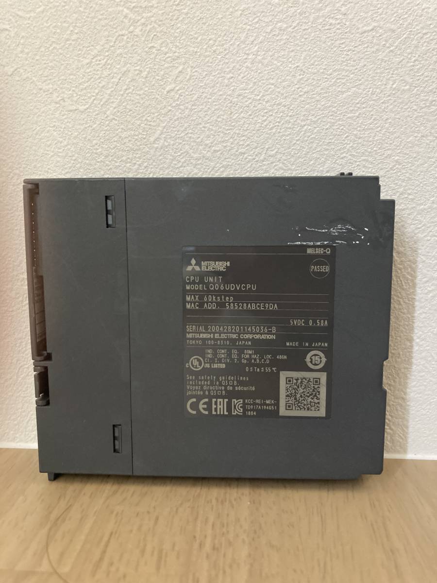 「中古美品」MITSUBISHI 三菱電機シーケンサ Q06UDVCPU/Q4MCA-1MBS/QJ71NT11B