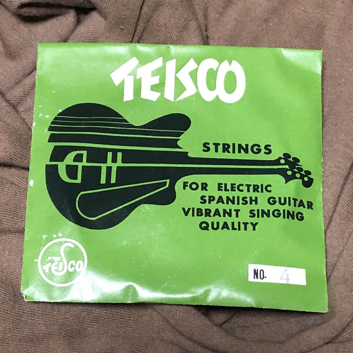 60\'s Vintage teskoTEISCO гитара струна не использовался неиспользуемый товар 
