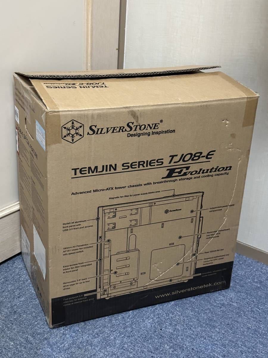 TEMJIN SST-TJ08B-E SilverStone (シルバーストーン)【PCミニケース/MicroATX/中古】_画像9