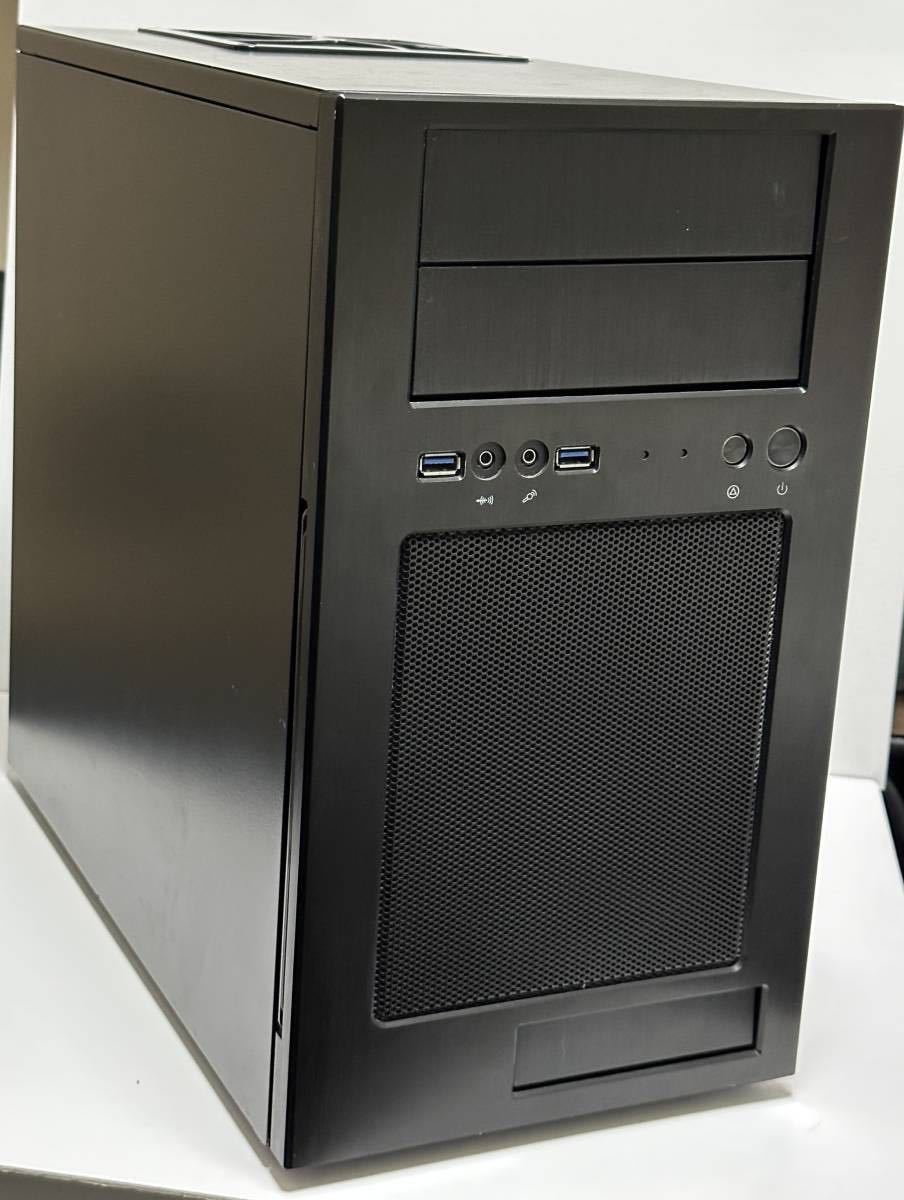 TEMJIN SST-TJ08B-E SilverStone (シルバーストーン)【PCミニケース/MicroATX/中古】_画像1