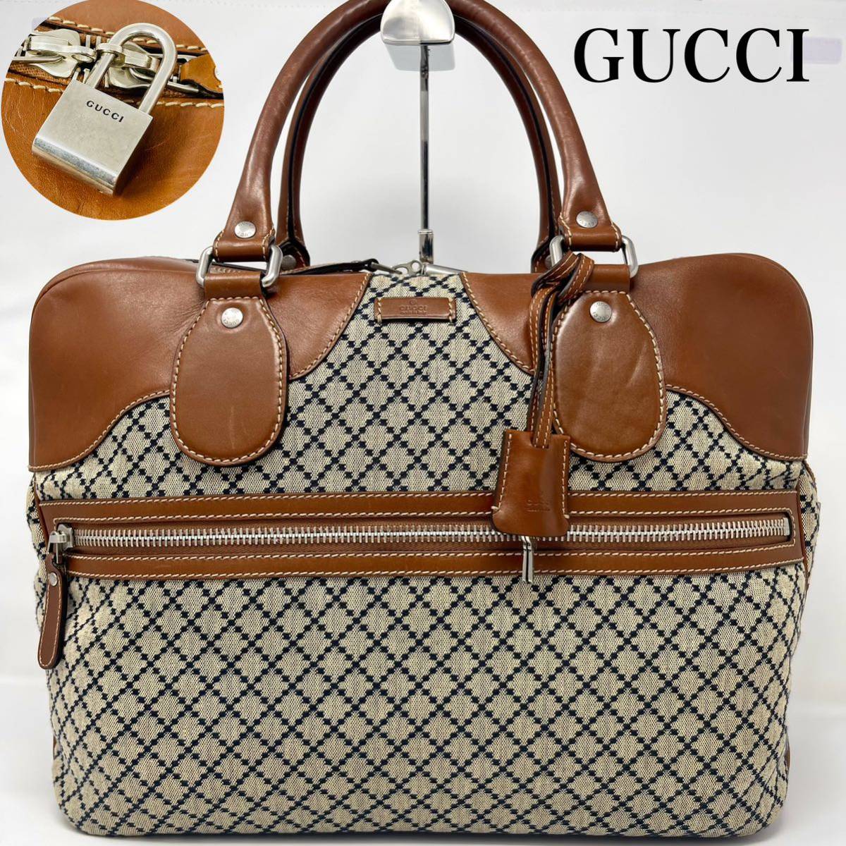 魅力の ◼︎GUCCI ブリーフケース 【GUCCI】ボストンバッグ