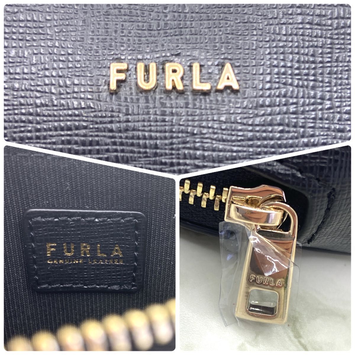 【極美品】FURLA  フルラ ミニポーチ 化粧ポーチ コインケース