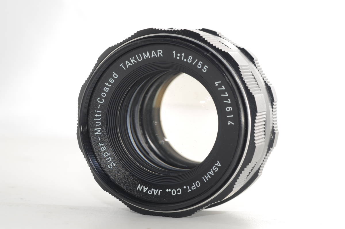 ★特上品★ASAHI ペンタックス SUPER-MULTI-COATED TAKUMAR 55mm F1.8 M42★完動★B054★_画像1