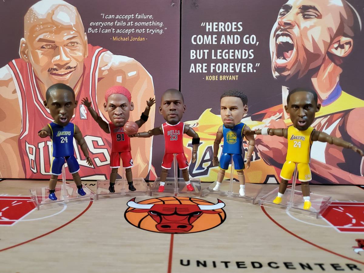 *NBAba skateboard ru player collection Michael Jordan figure 