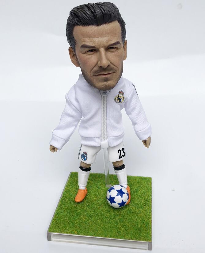 * soccer Real *mado Lead player David Beckham David * Beckham figure toy model collection World Cup 