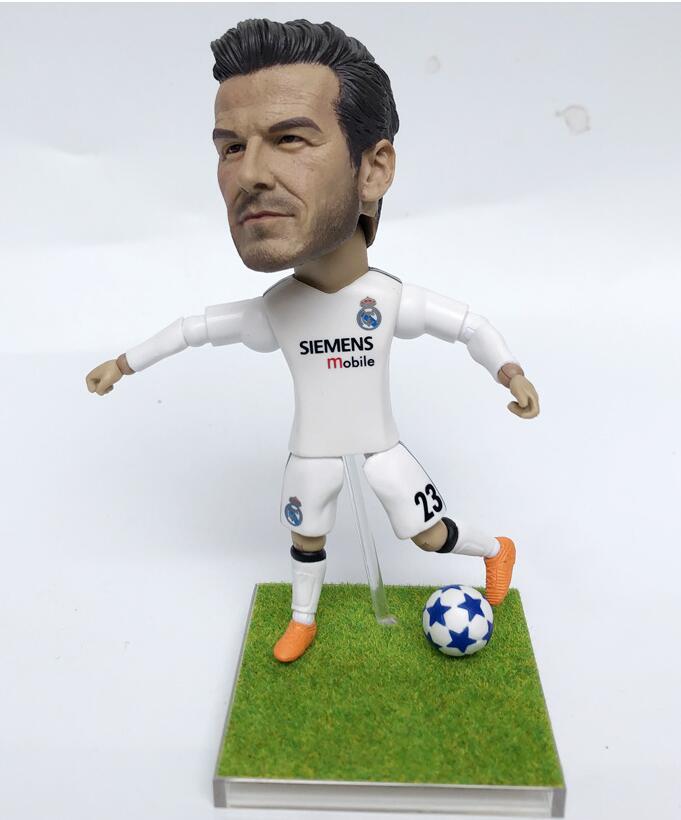 * soccer Real *mado Lead player David Beckham David * Beckham figure toy model collection World Cup 
