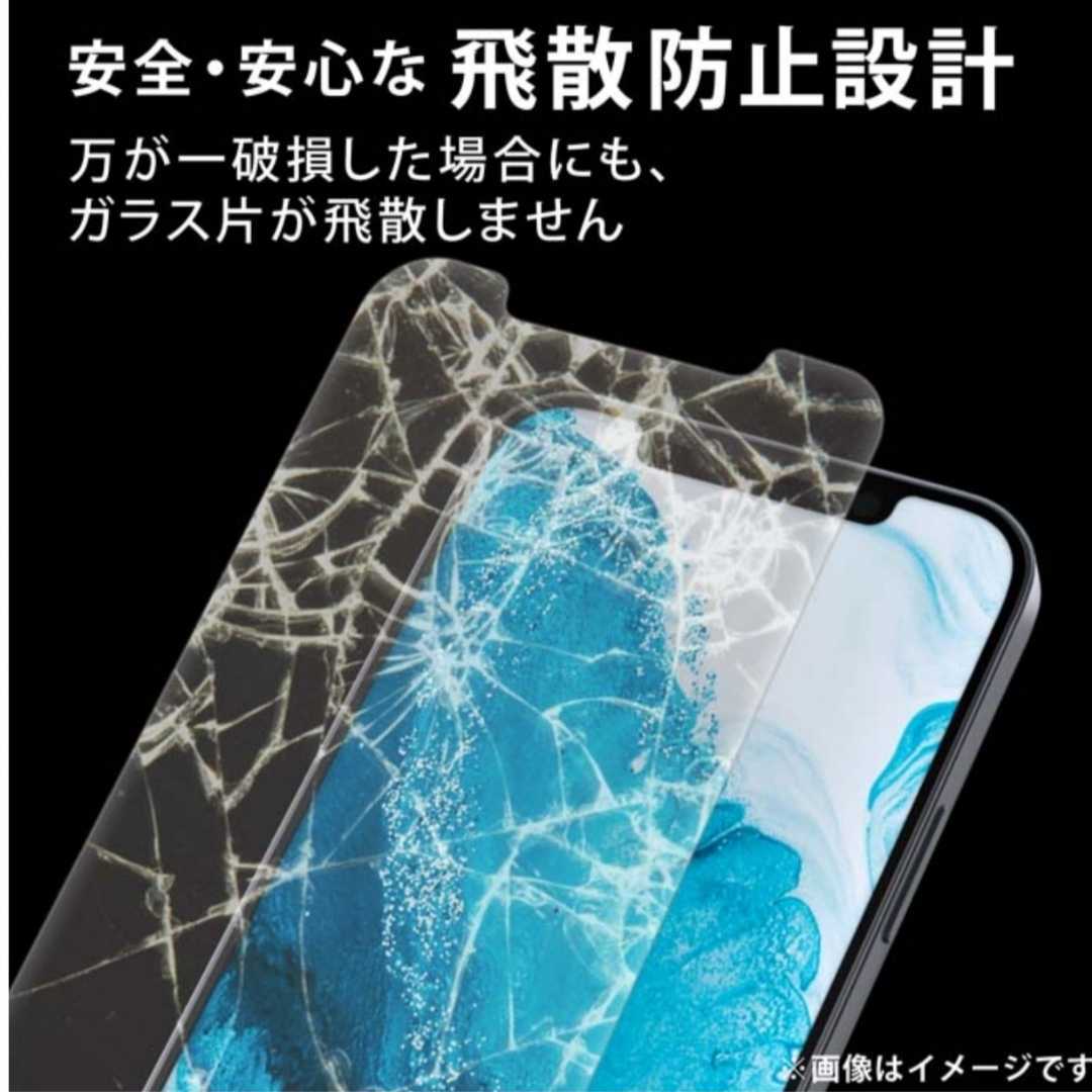 送料無料 新品 6.1インチ iPhone14 iPhone13 iPhone13Pro ガラス フィルム iPhone 14 13 Pro 13Pro 10H ブルーライトカット 光沢　液晶_画像7