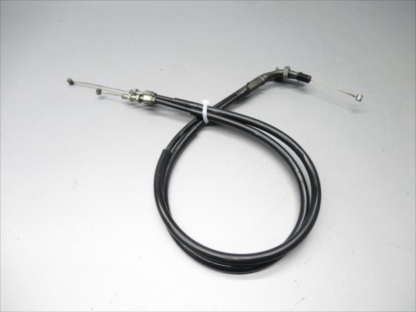 J2R4-0628 ホンダ VTR250 2型 アクセル ワイヤー スロットルワイヤー 純正品 【MC33-1400～ タコメーター付き FI 動画有】_画像2