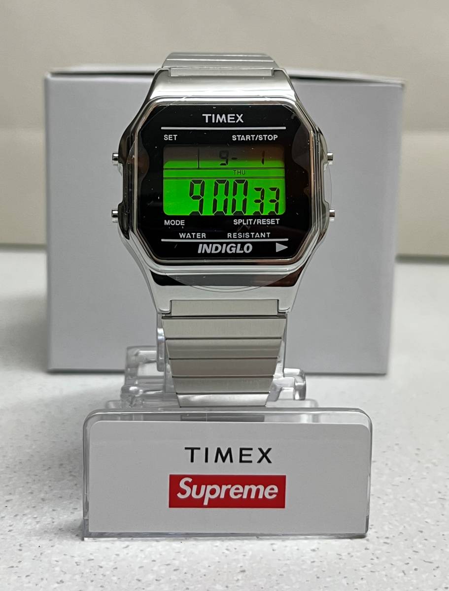 ご注意ください Supreme×TIMEX Digital Watch Silver | www.tegdarco.com