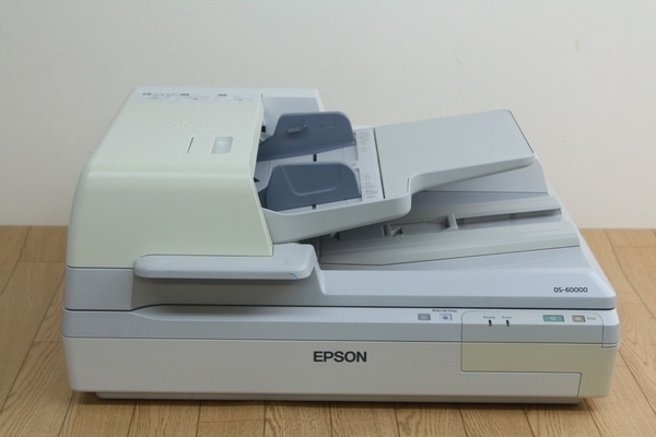 【エプソン EPSON】（DS-60000）A3フラットベッドスキャナ　スキャン枚数１０万枚以上　現状品　管ざ7573