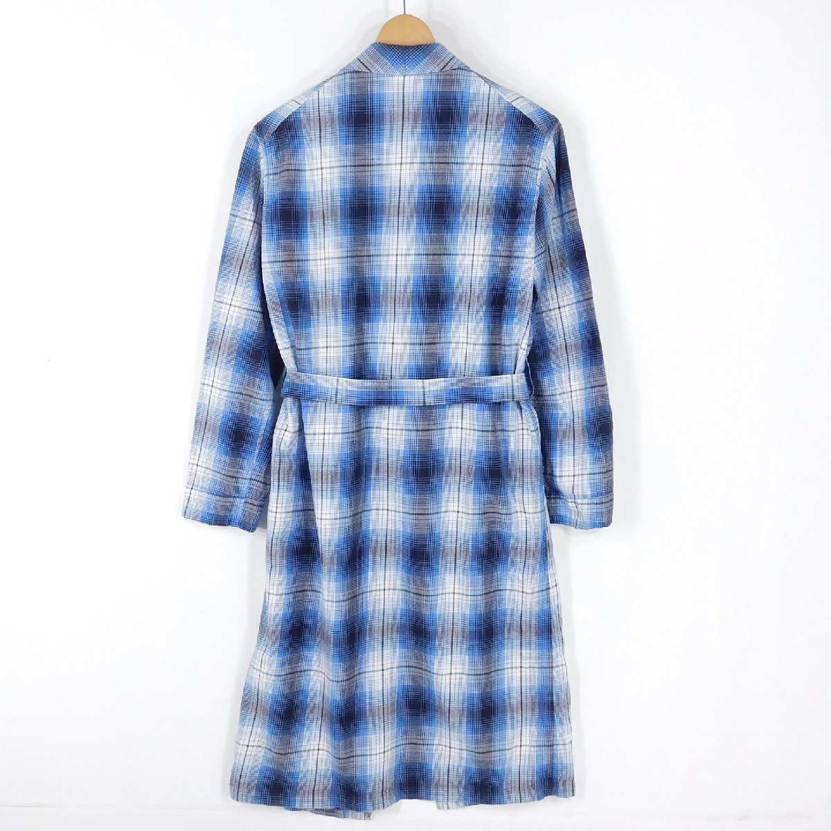 アンユーズド オンブレチェック ガウンコート Size #90415 UNUSED れい