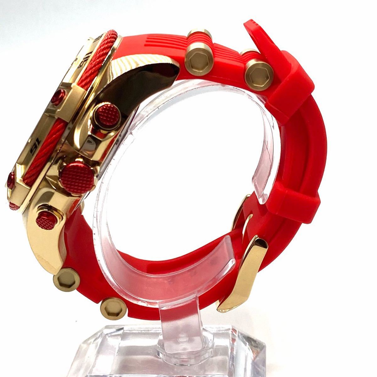 ○定価11万円! 激レア! マーベル INVICTA インビクタ クロノグラフ