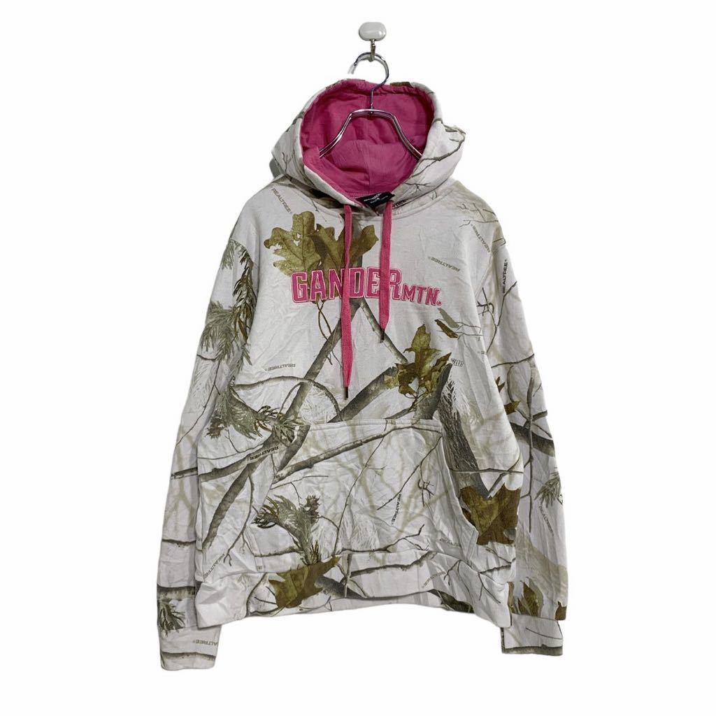 GANDER mtn. sweat Parker Kids M 150~ white real tree pink f-ti- old clothes . America buying up a502-5270