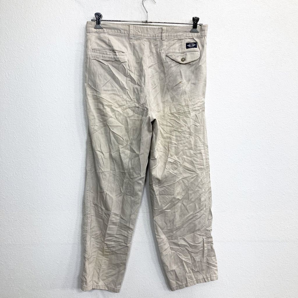 DOCKERS チノパン W34 ドッカーズ タックパンツ ベージュ 古着卸 アメリカ仕入 2302-977_画像6