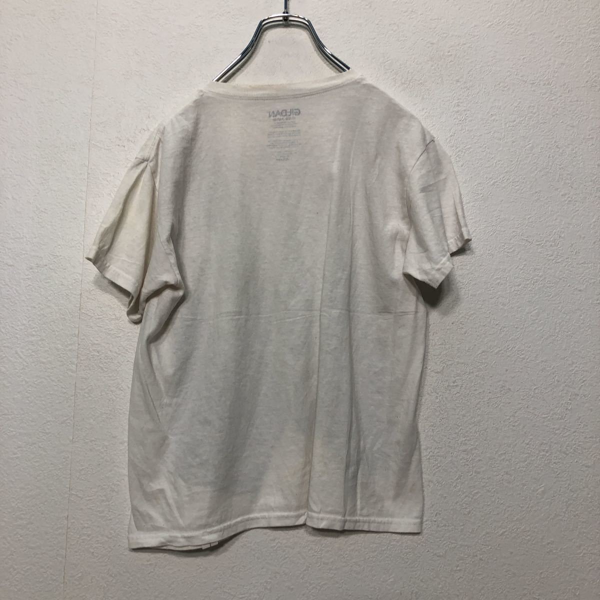 GILDAN プリントTシャツ キッズ XLサイズ 白 ホワイト 古着卸 アメリカ仕入れ a407-5997_画像4