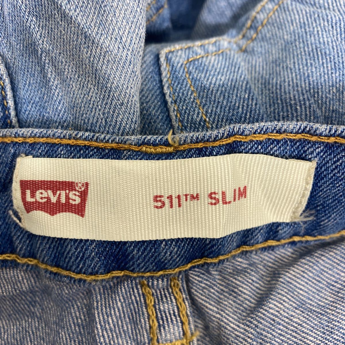 Levi's 511  Denim   брюки   W29  Levi's   тонкий   индиго  голубой  бу одежда ...  Америка ... 2302-881