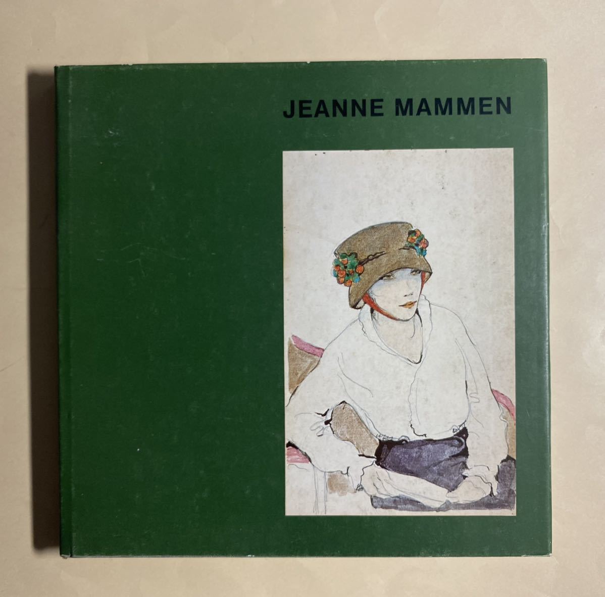  German only Jean n*ma men wai Maar Berlin book of paintings in print Jeanne Mammen 158P 1978 year Edition Cantz