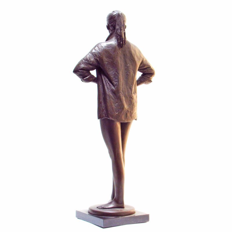 GINZA絵画館】加藤 豊 ブロンズ彫刻像「朝」裸婦・限定10体 GINZA絵画館】加藤 豊 ブロンズ彫刻像「朝」裸婦・限定10体