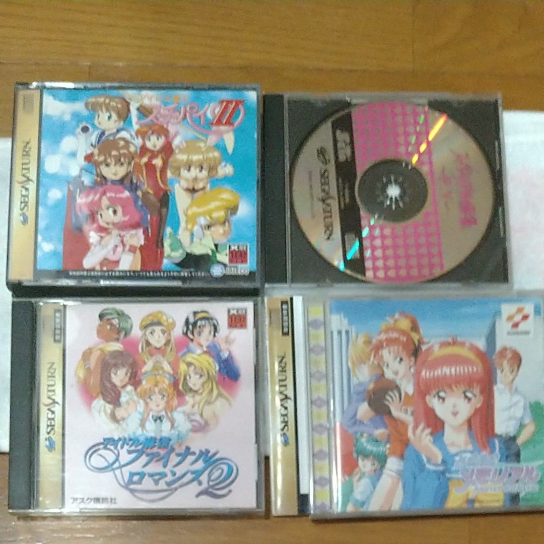 注目の セガサターンソフト4本セット 家庭用ゲームソフト - education