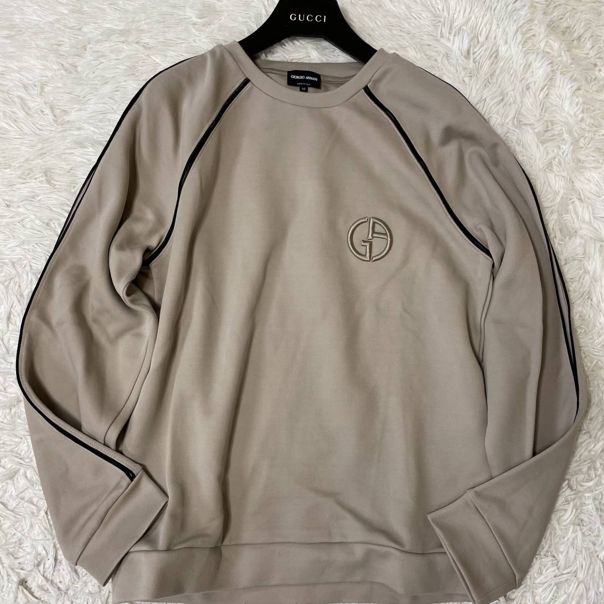 がけており 希少XL!ジョルジオアルマーニ【美品 圧倒的な高級感