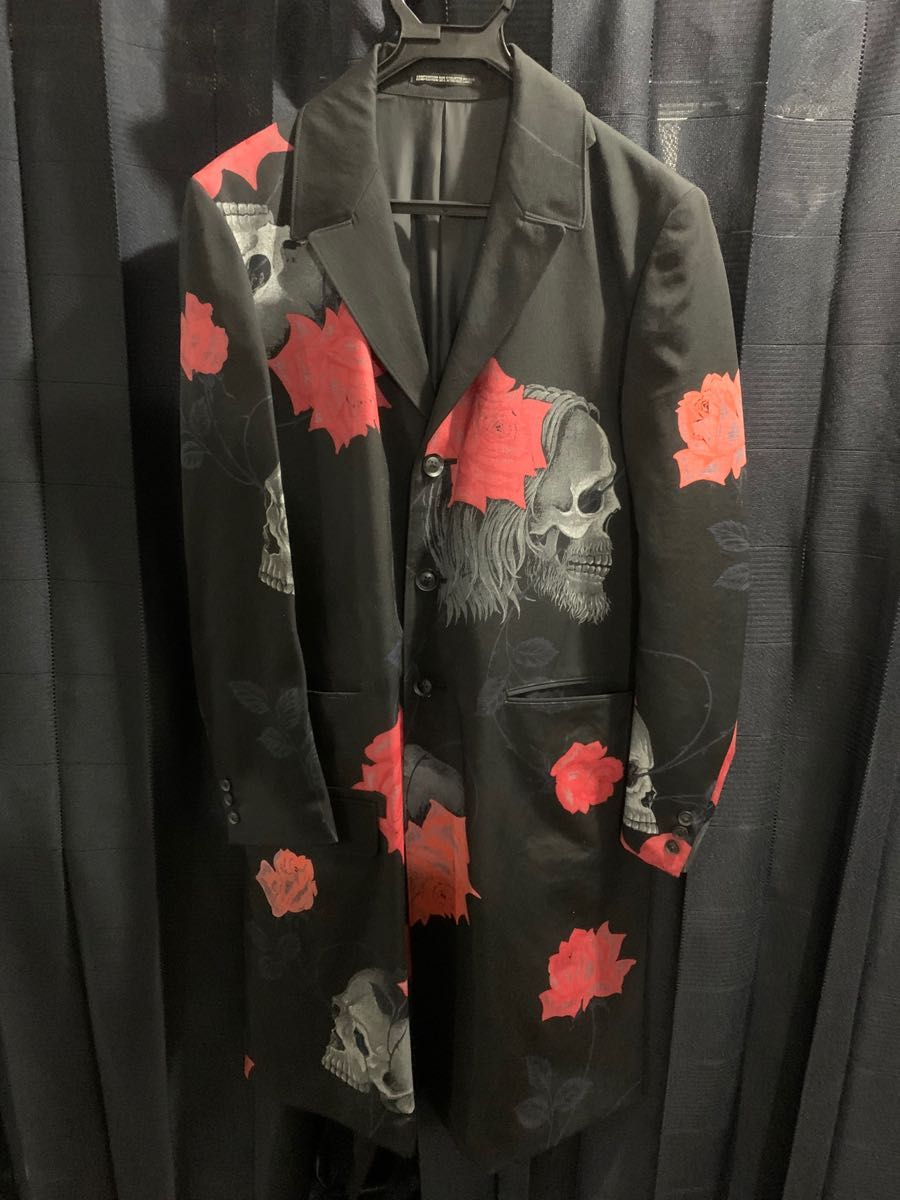 yohji yamamoto ヨウジヤマモト スカルローズ ロングジャケット yohji yamamoto ヨウジヤマモト スカルローズ ロングジャケット