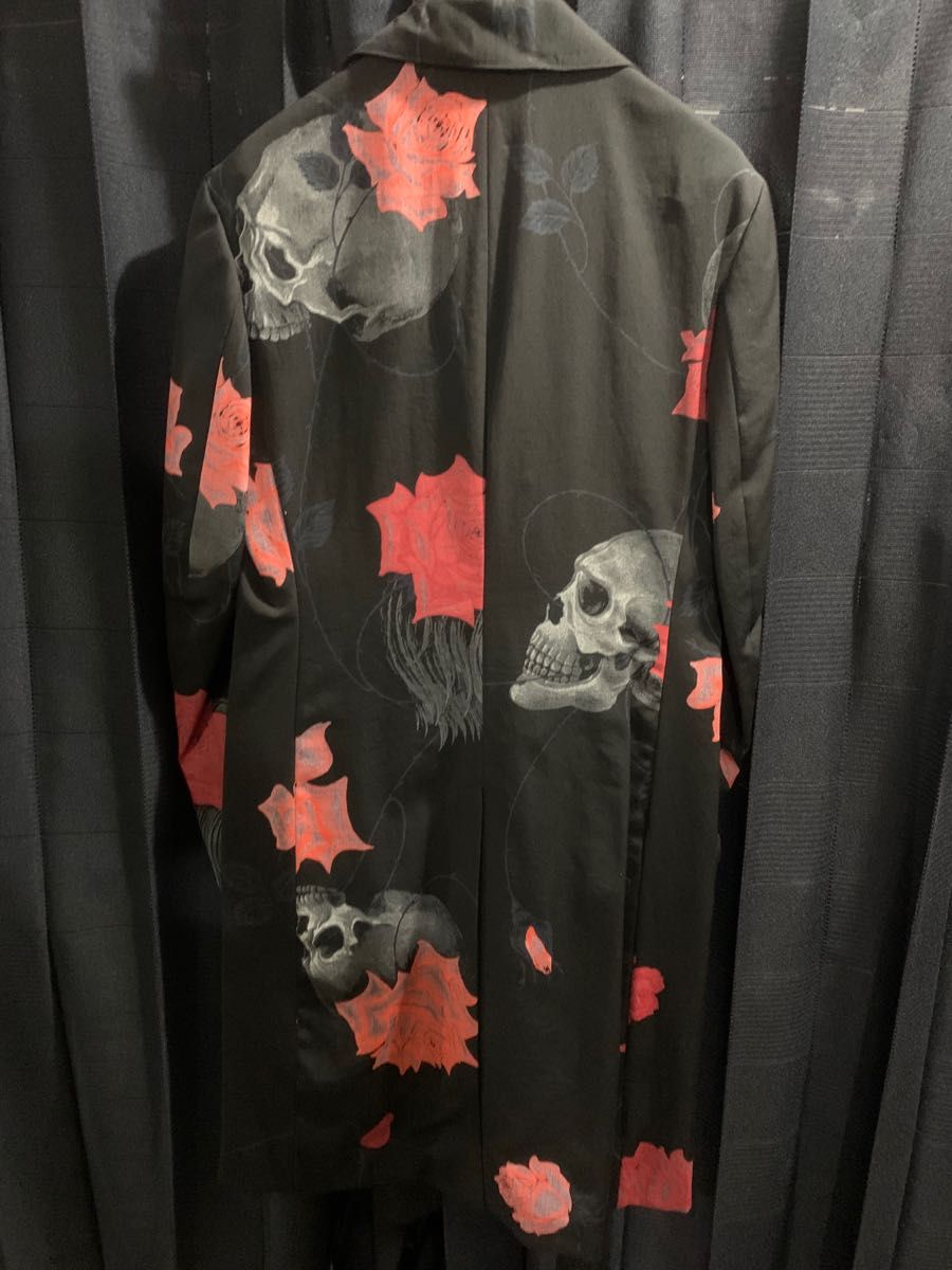 yohji yamamoto ヨウジヤマモト スカルローズ ロングジャケット yohji yamamoto ヨウジヤマモト スカルローズ ロングジャケット