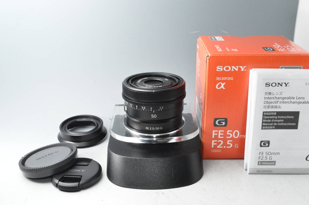 9308【外観美品】 SONY ソニー FE 50mm F2.5G SEL50F25G | knowhowtrg.com