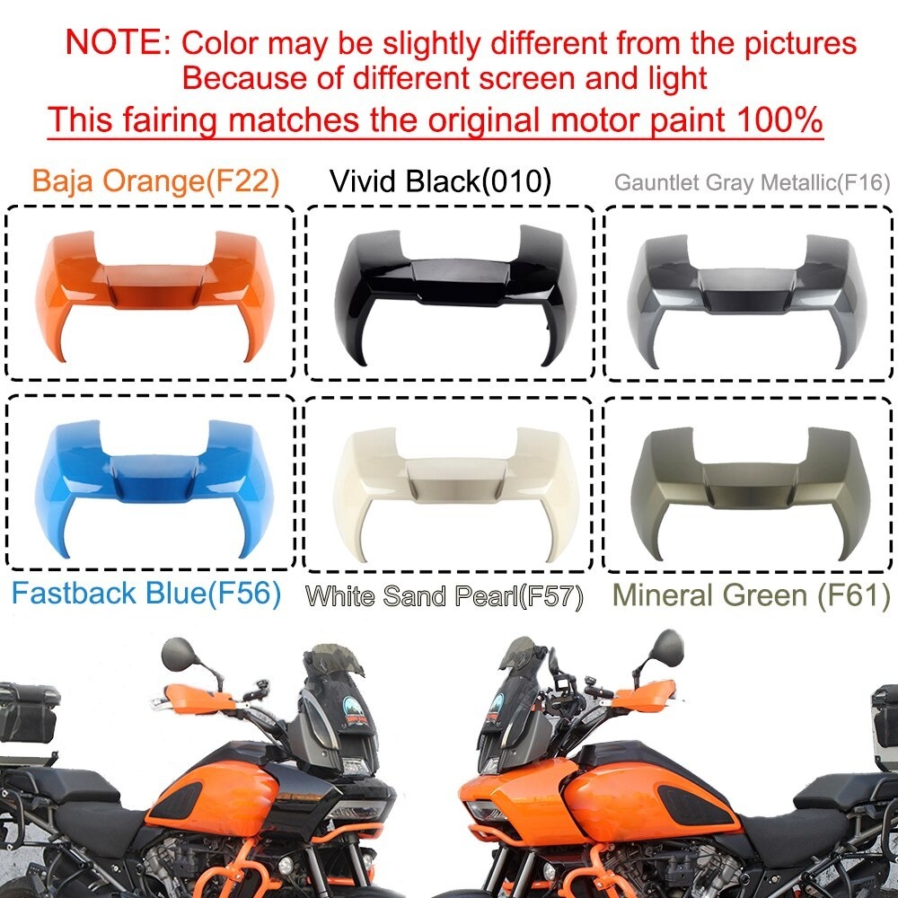 送料無料 Harley ハーレー パンアメリカ RA1250/S 2021-2023 ヘッドライト カバー ガード スポイラー プラスチック_画像2