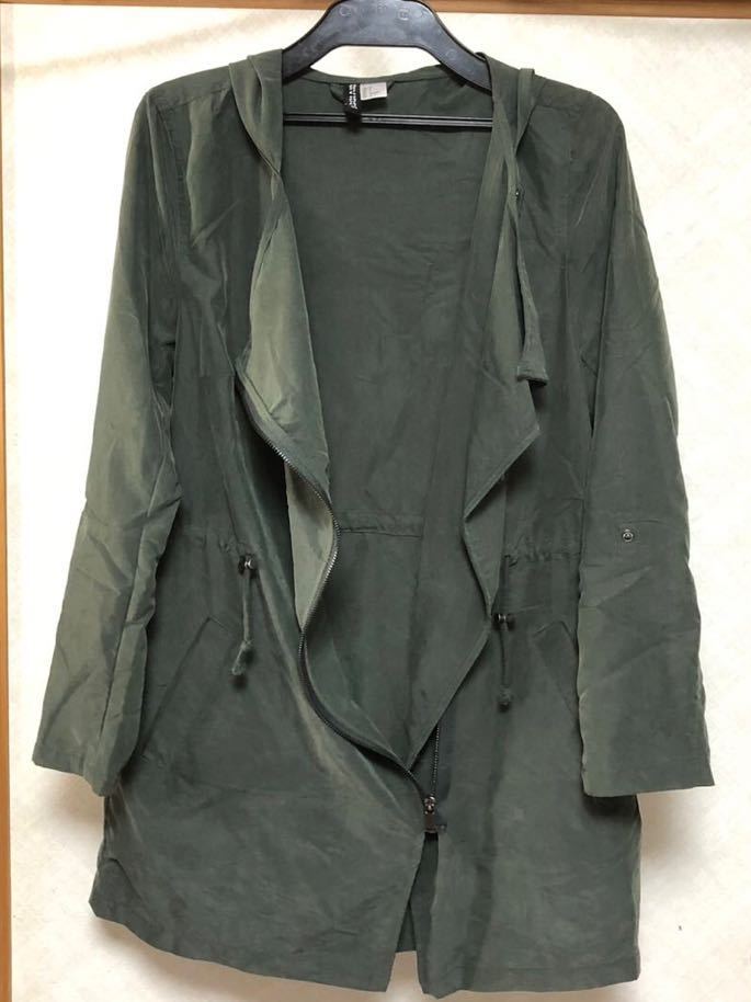 used H &M thin Mod's Coat khaki size EUR36