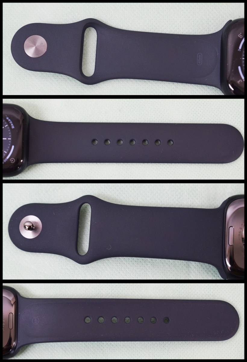  beautiful goods Apple Watch series 8 45mm GPS+Cellular A2775 MNK43J/A midnight / aluminium * sport band Apple watch battery 100%