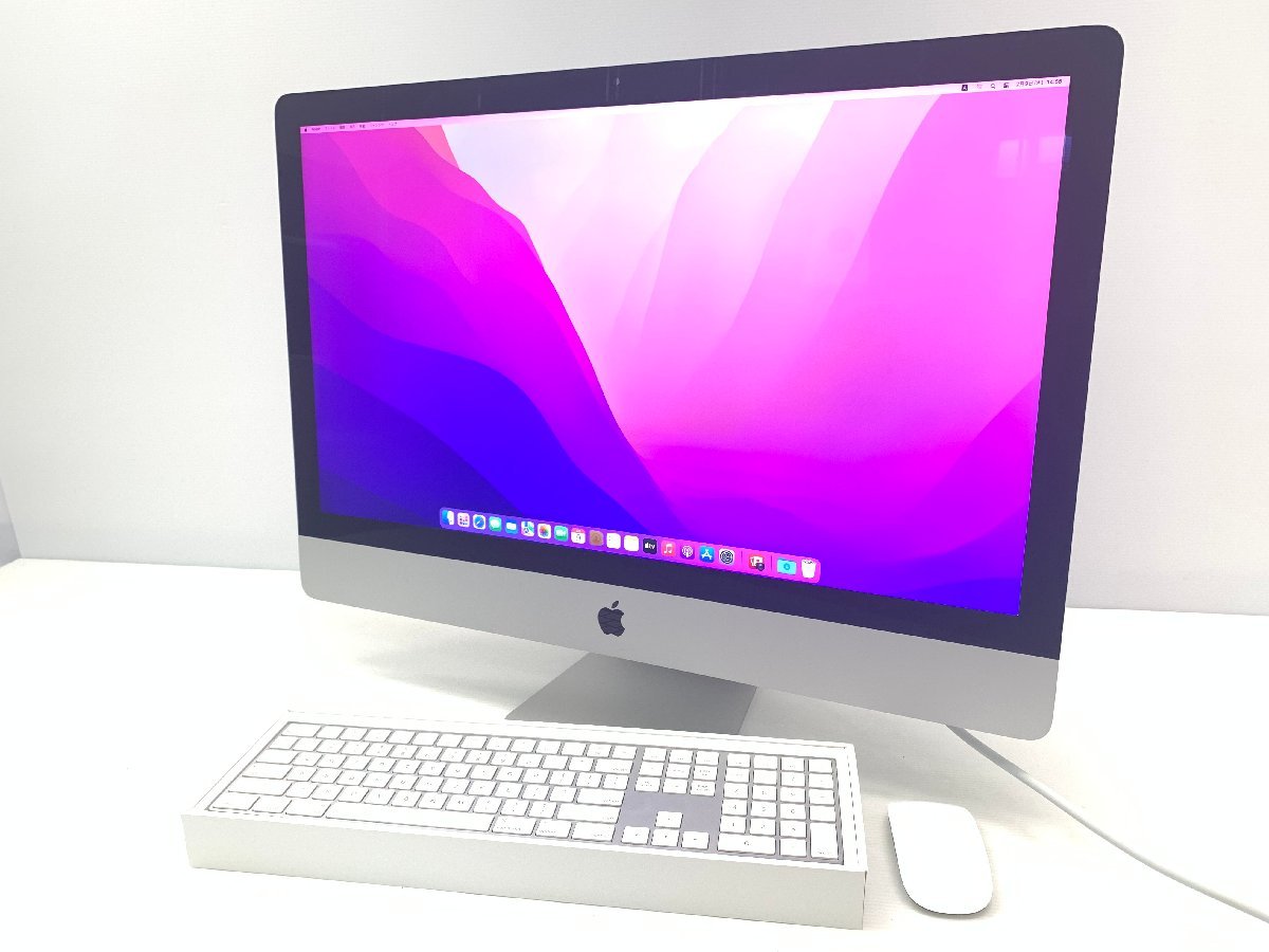 のシルバー 美品 Apple アップル iMac Retina 5K 27-inch 2017