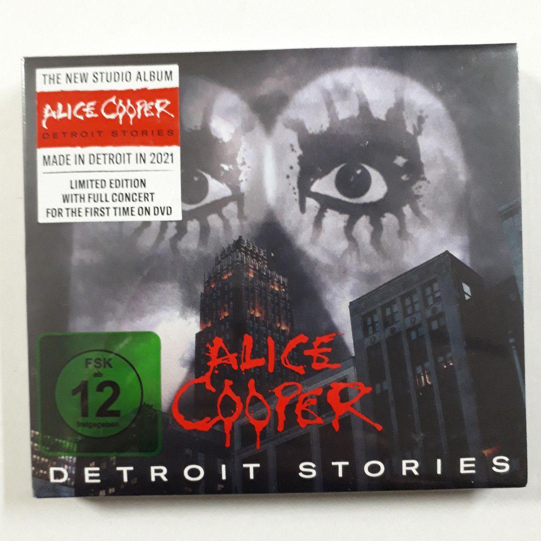  free shipping! Alice Cooper Detroit Stories Alice * Cooper te Toro ito* -stroke - Lee zCD+DVD foreign record new goods unopened 