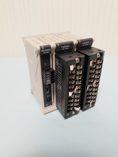 キーエンス PLC マルチ入力データロガー NR-500 温度・電圧計測