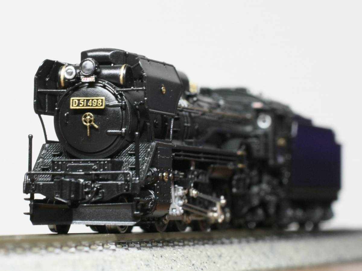 KATO 2016－A D51-498号機 後藤デフ 副灯 新型テンダー フルディテールアップ 改造 【完成品】 重連可能！！