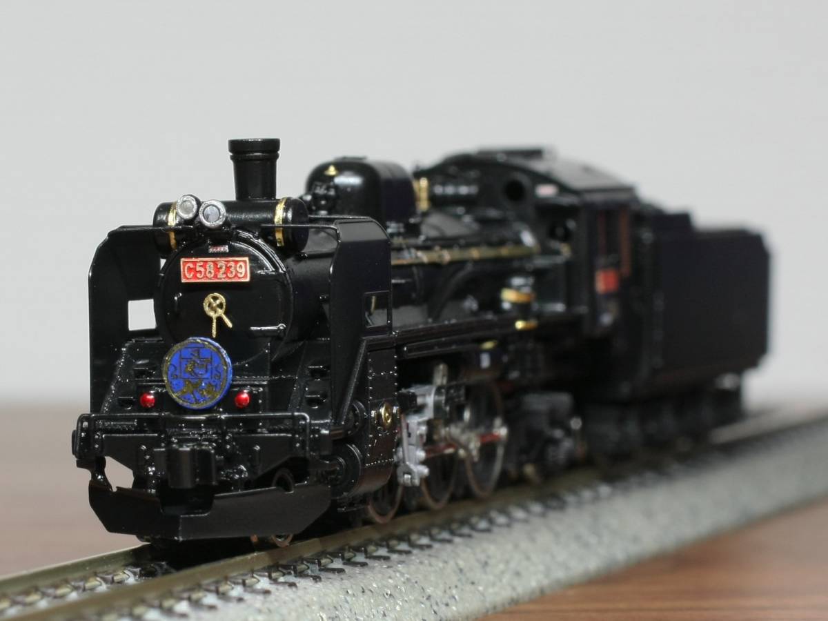 Yahoo!オークション - KATO C58-239号機 SL銀河 赤ナンバー Yahoo!オークション - KATO C58-239号機 SL銀河 赤ナンバー