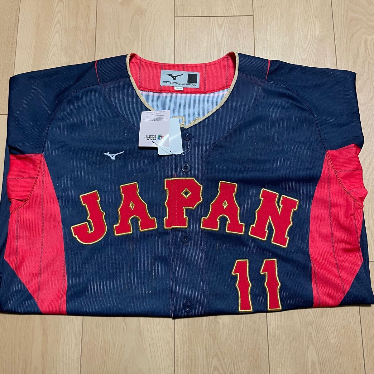 新品未使用】2023WBC侍ジャパンダルビッシュ選手レプリカユニフォーム