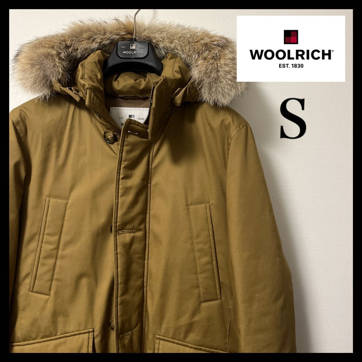 極美品】WOOLRICH ウールリッチ LAMINATED PARKA S | labiela.com